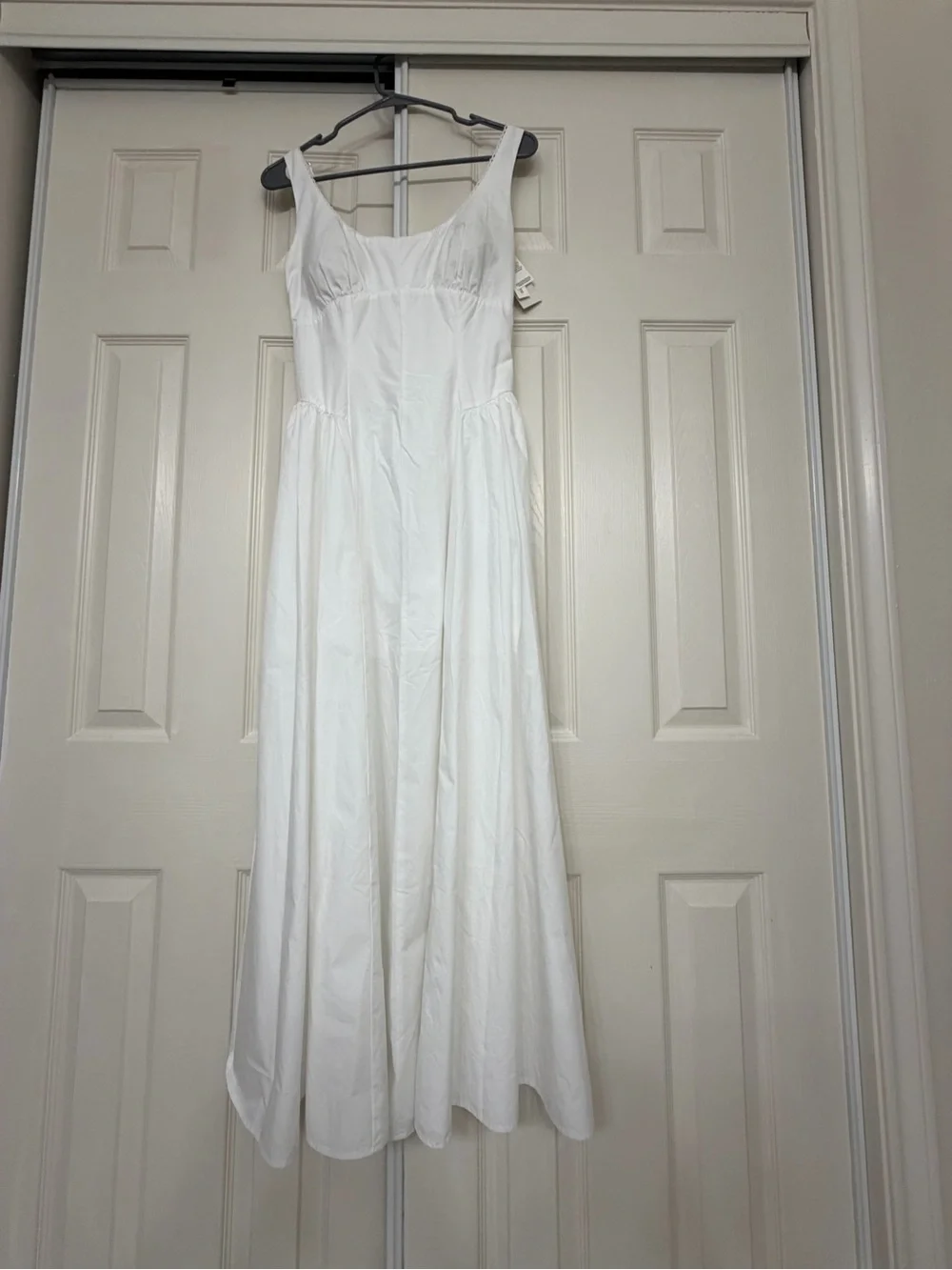 Abercrombie & Fitch White Dylan Midi Dress - Picture 3 of 6